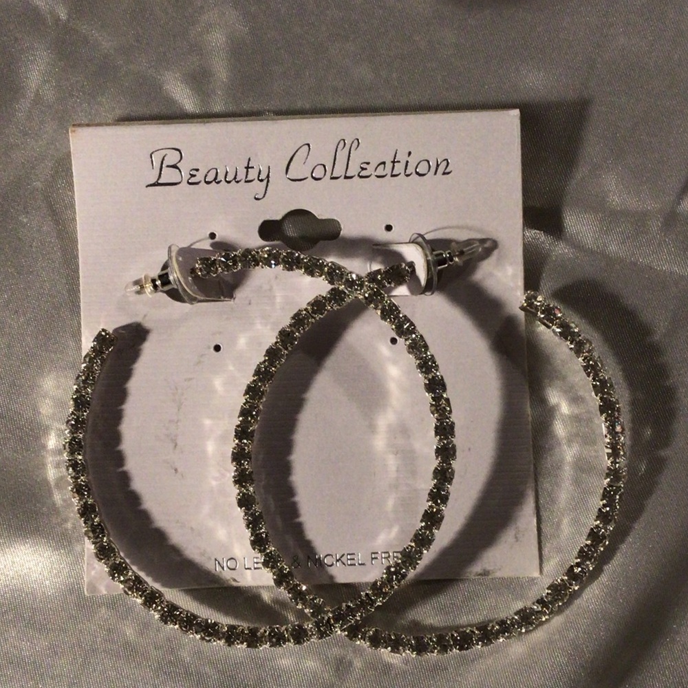 Silver Hoop Earrings